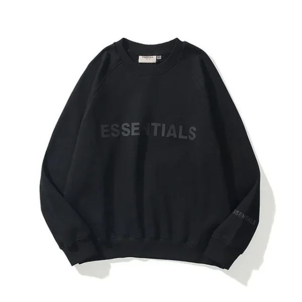 Black Essentials Sweatshirt