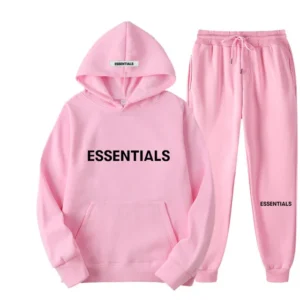 Pink Essentials Tracksuit