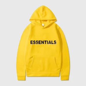 Fear Of God Essentials Hoodie Yellow