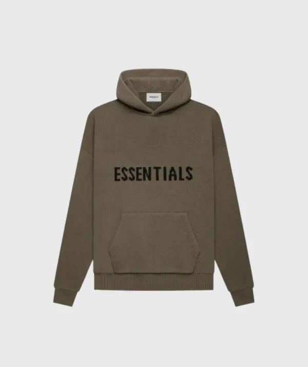 Fear of God Essentials Knit Pullover Hoodie