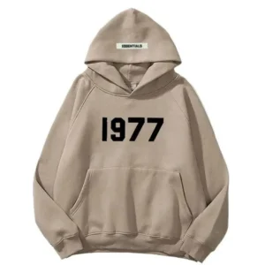 1977 Taupe Hoodie