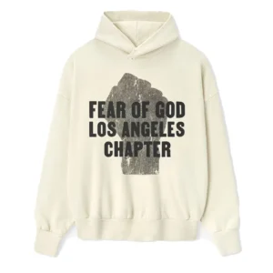 213 Chapter Hoodie Cream Black