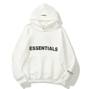 Casual White Hoodie