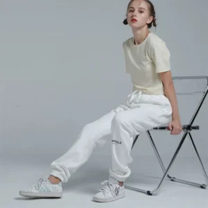 Casual White Sweatpants
