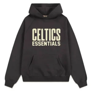 Celtics Hoodie Charcoal Gray