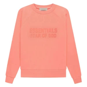 Coral Powder Sweatshirt