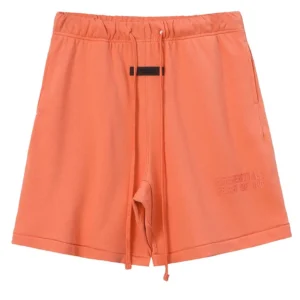 Coral Red Shorts