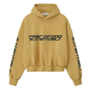 Cropped Relaxed Hoodie