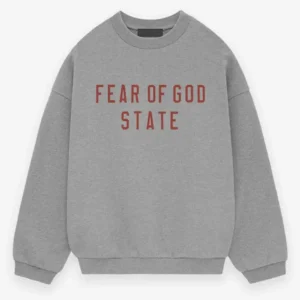Fleece Crewneck Dark Heather Sweatshirt