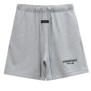 Flocking Flower Gray Shorts
