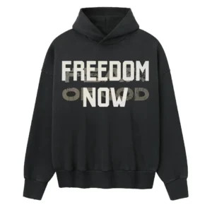 Freedom Now Hoodie Black