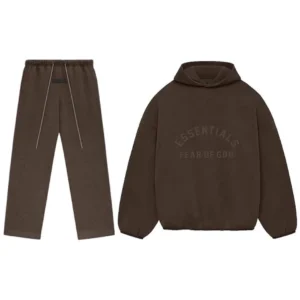 Nylon Fleece Tracksuit Heather Wood