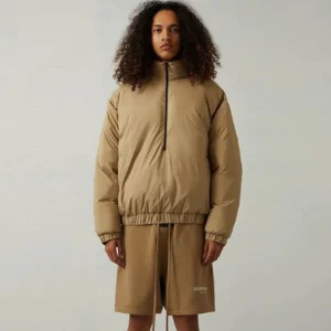 Oak Quilted Pullover Jacket