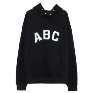 Seventh Collection ABC Black Hoodie