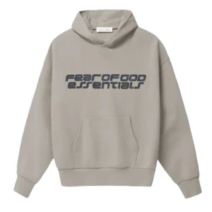 Smoke Grey ’90s Fleece Hoodie