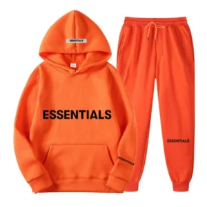 Spring Hooded Orange Tracksuit