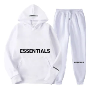 Spring Hooded White Tracksuit