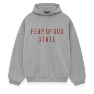 State Hoodie Dark Heather Grey