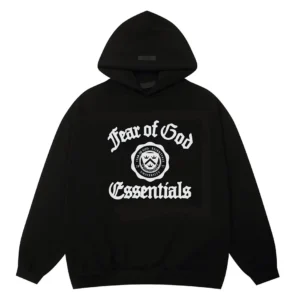 Vintage Shrunken Hoodie Black