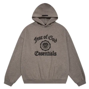 Vintage Shrunken Hoodie Heather Gray